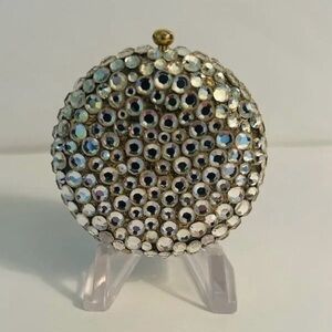 1995 Estee Lauder Highlights Crystal Powder Compact